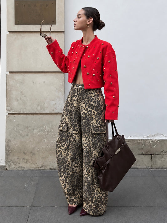 Pantalón Cargo Print