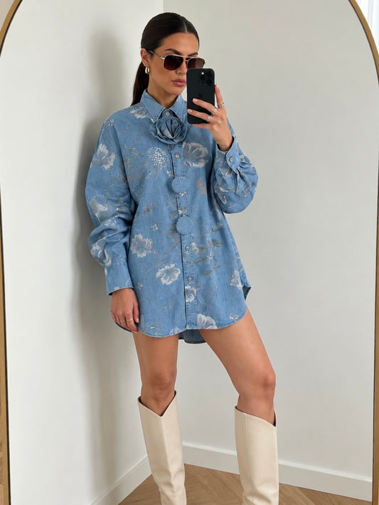Camisa Flores