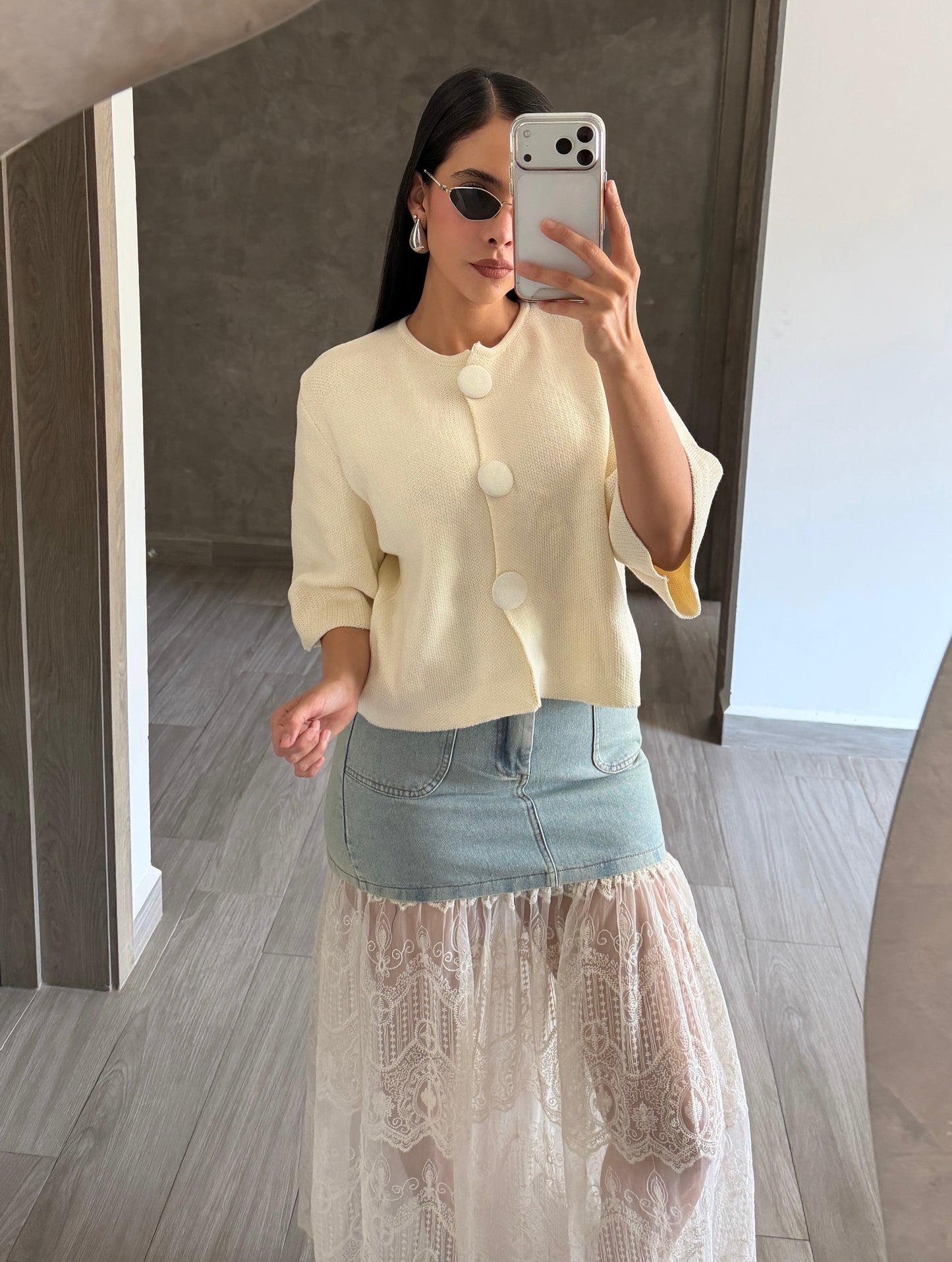 Blusa Maxy Botones