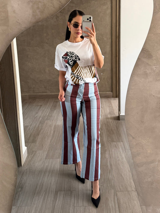 Pantalón Rayas
