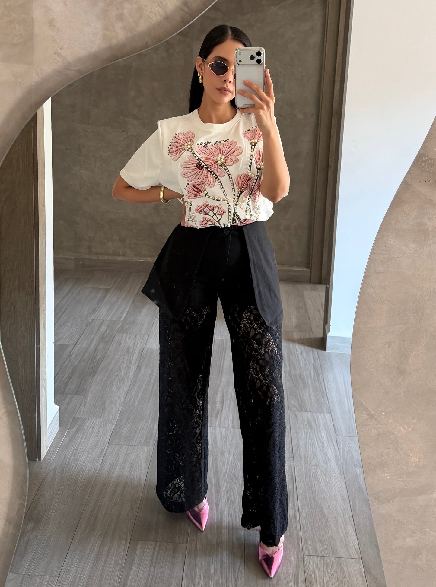 Pantalón Encaje Falda