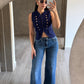 Blusa Napoleón Azul Marino