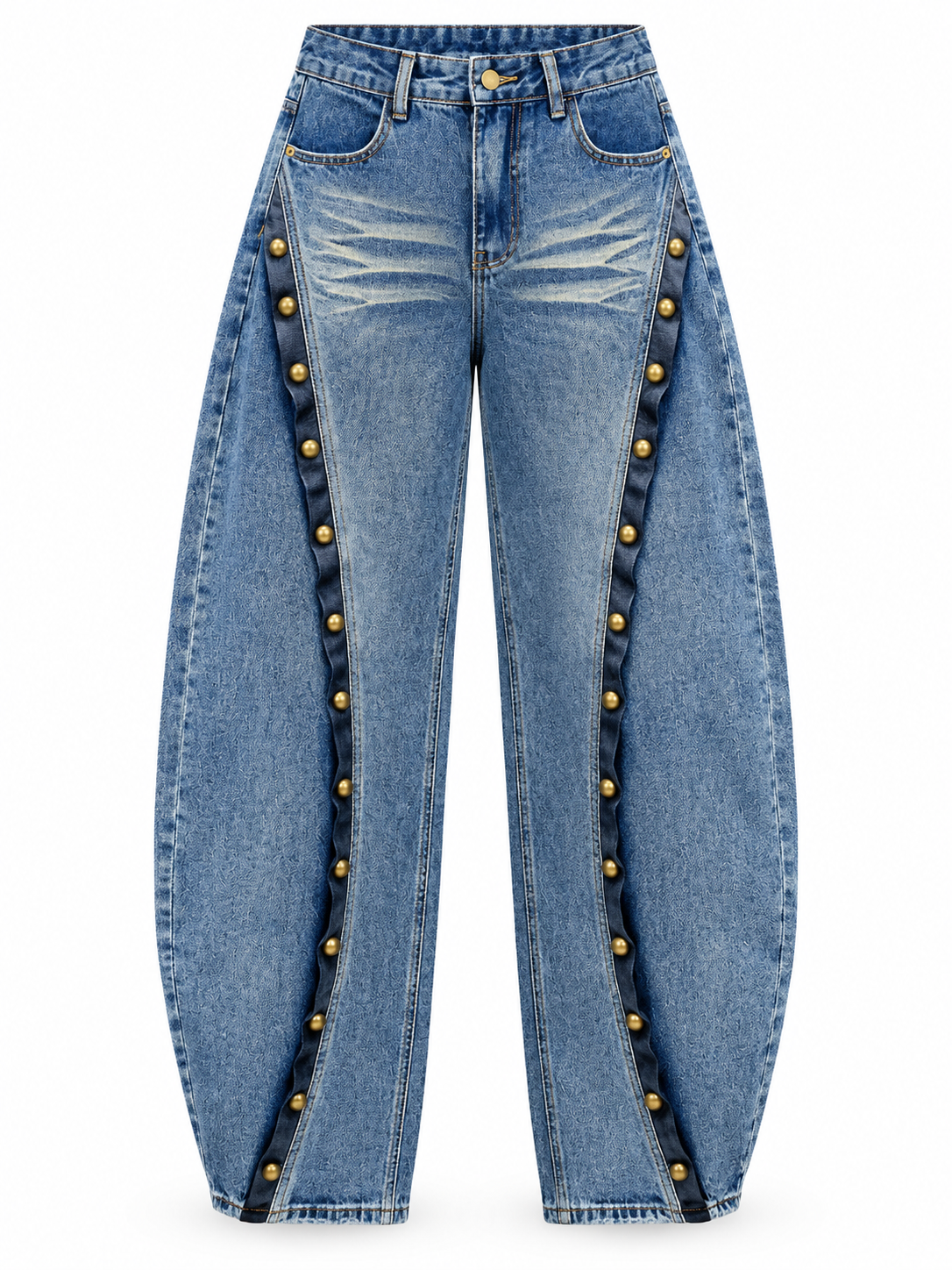 Jeans Deslavado Azul