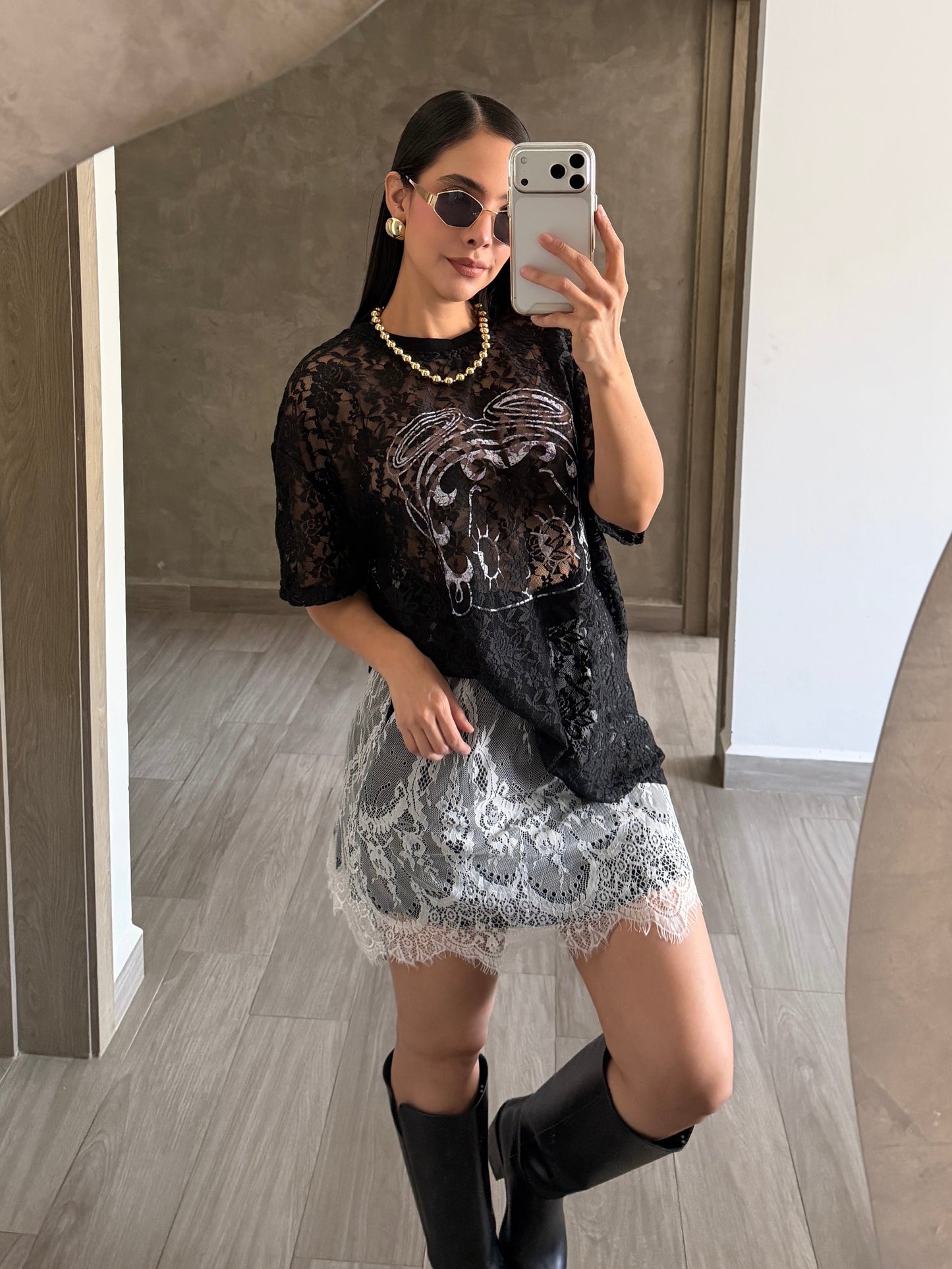 Falda Encaje