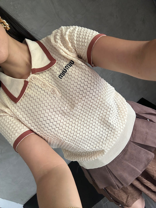 Blusa Miu Beige