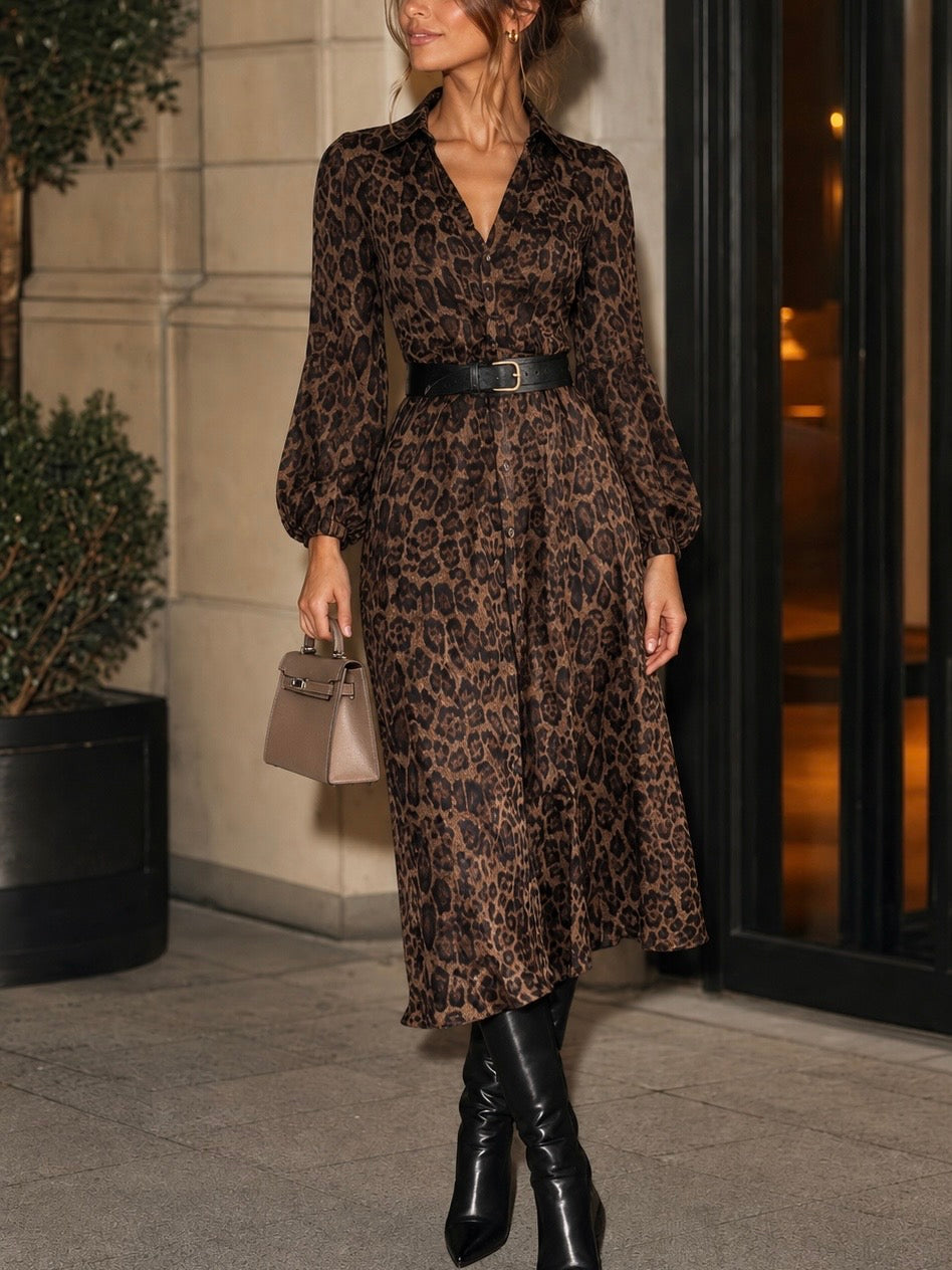 Vestido Animal Print