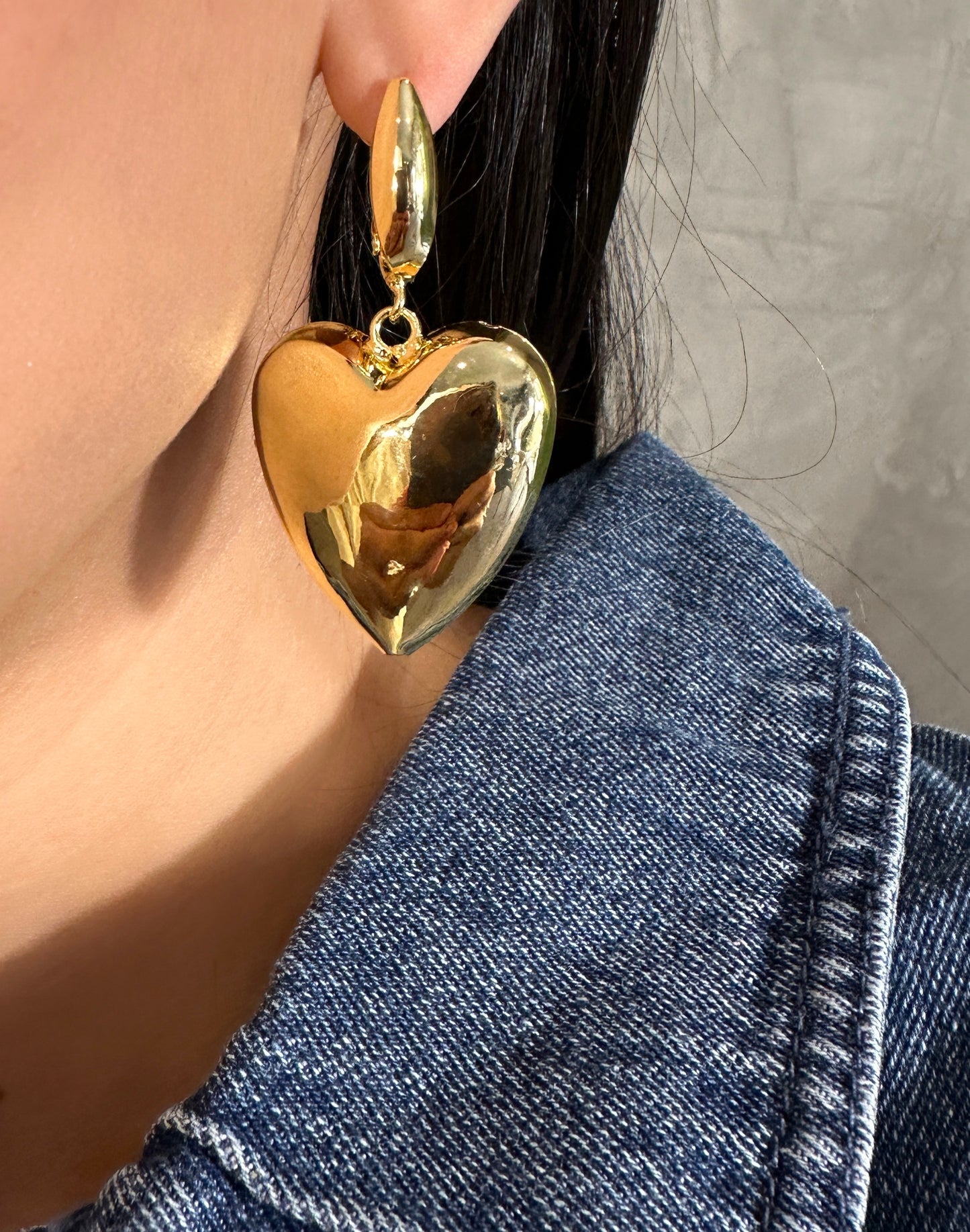 Aretes Corazon