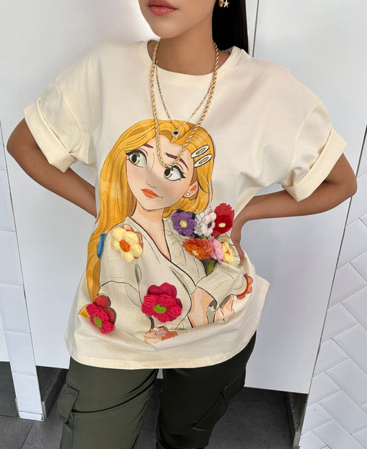 Playera Rapunzel