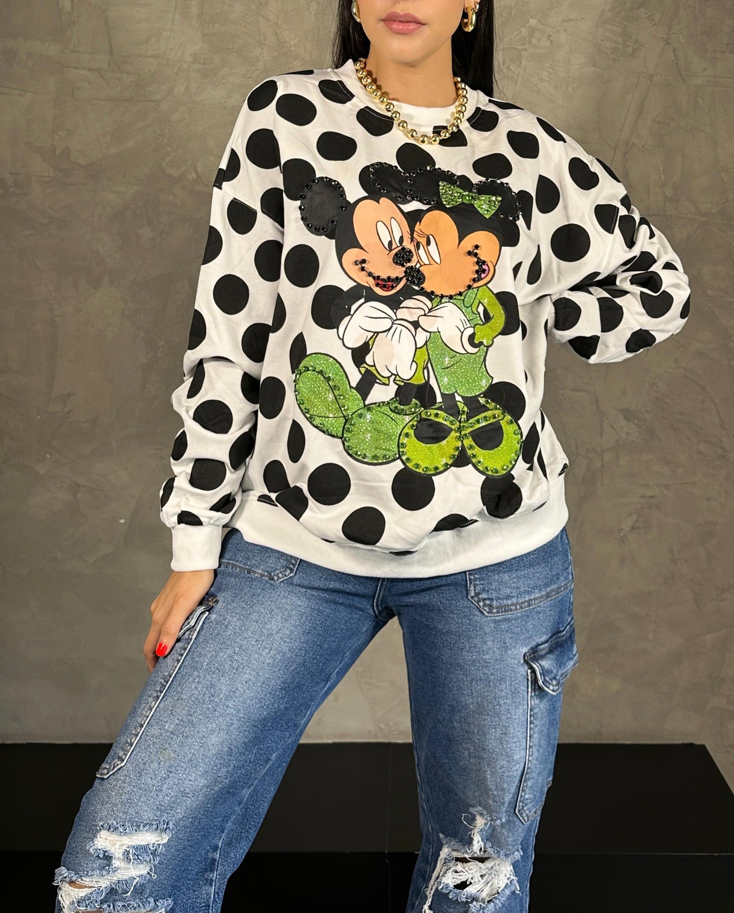 Sudadera Mickey y Minnie