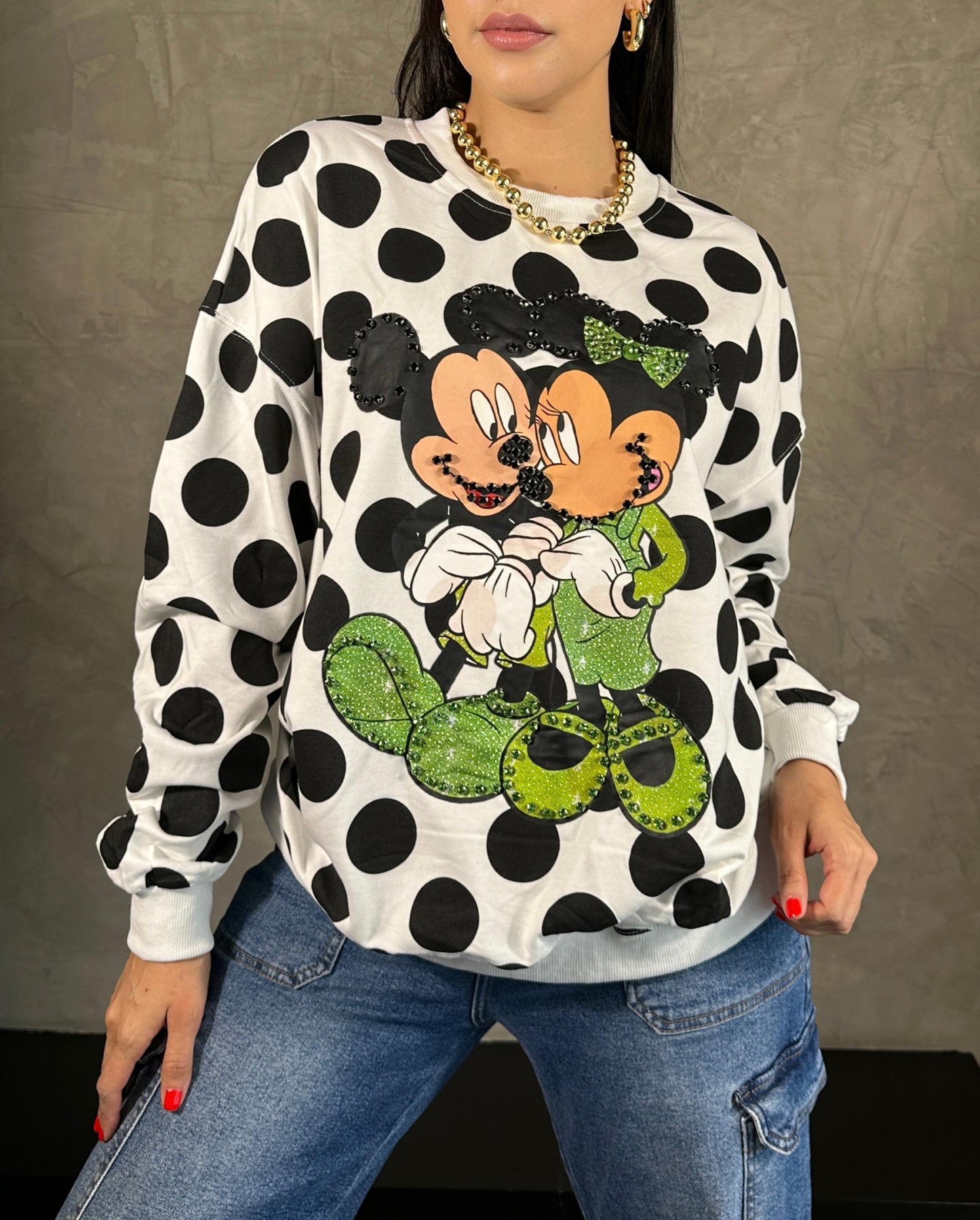 Sudadera Mickey y Minnie